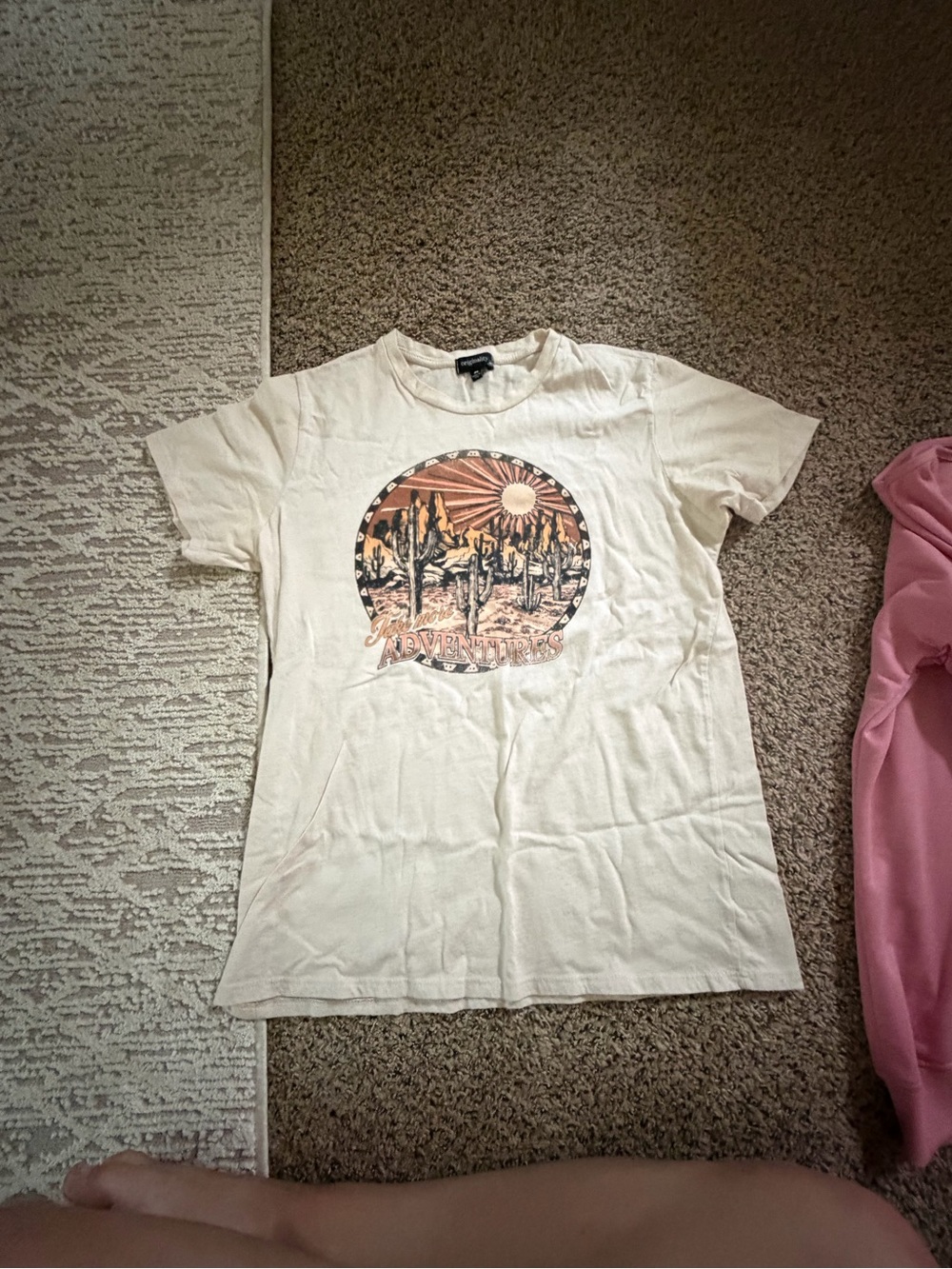 Dry Goods Cream Graphic Desert Tee